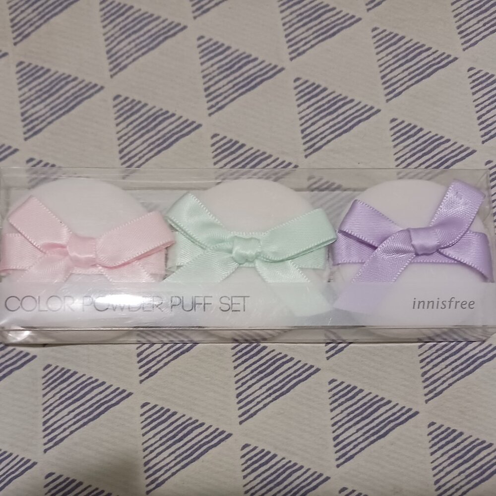 Innisfree Color Powder Puff Set